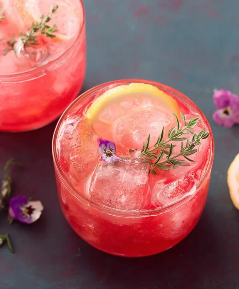 Refreshing Pink Lemonade Drink – Non-Non-Non-Alcoholic Alternativeic Cocktail