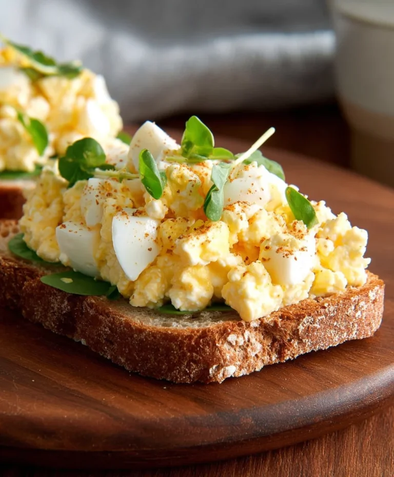 Mayo-Free Egg Salad with Cottage Cheese – Healthy Twist