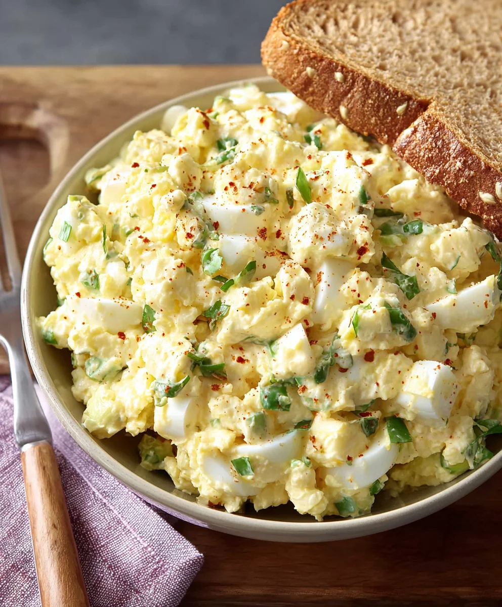 Easy Cottage Cheese Egg Salad Recipe