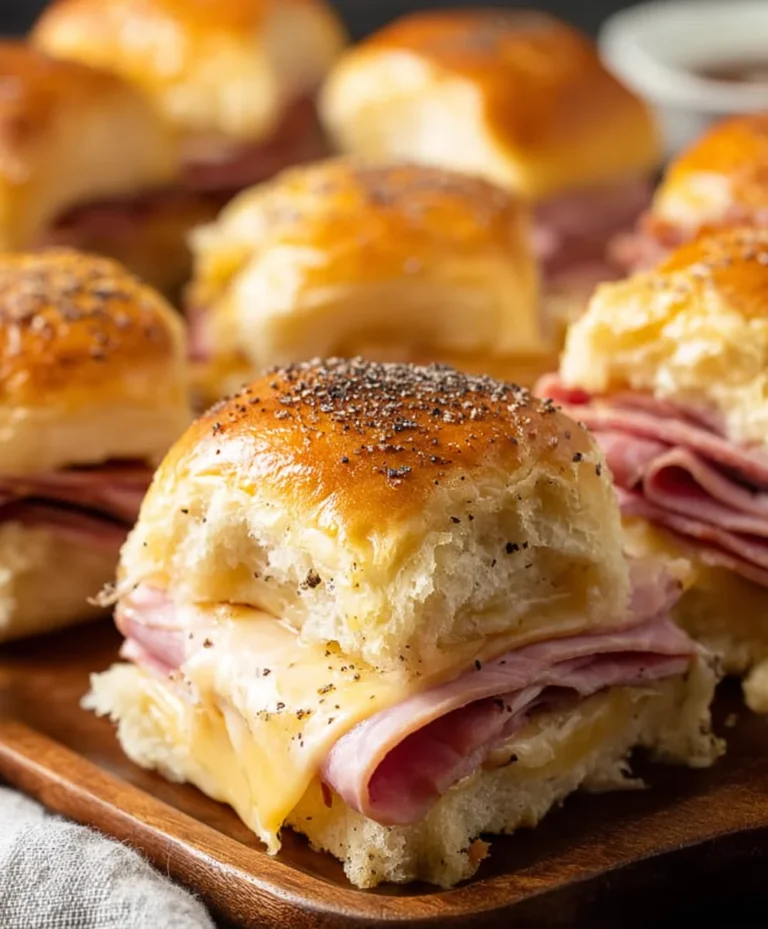 Beef Beef Ham Cheese Sliders – Ultimate Appetizer
