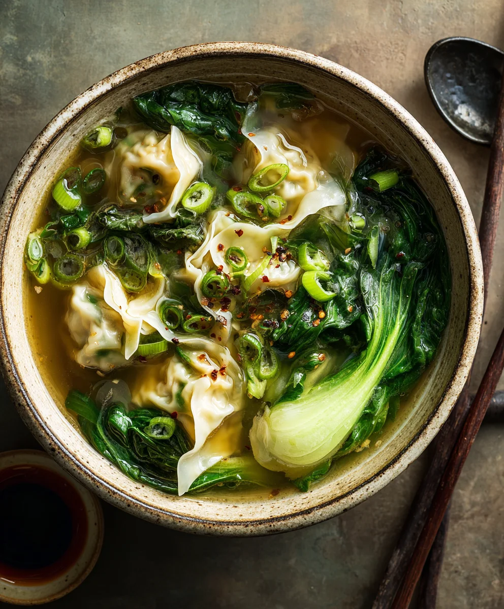 Easy Beef Wonton Soup Recipe - Quick & Delicious