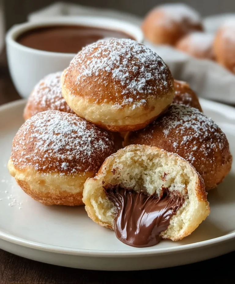 Air Fryer Nutella Bombs – Easy & Delicious Treat