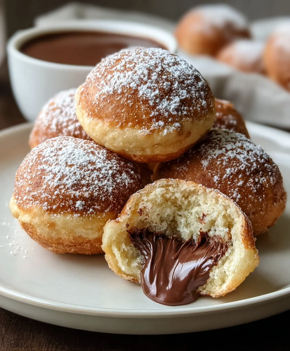 Air Fryer Nutella Bombs - Easy & Delicious Treat