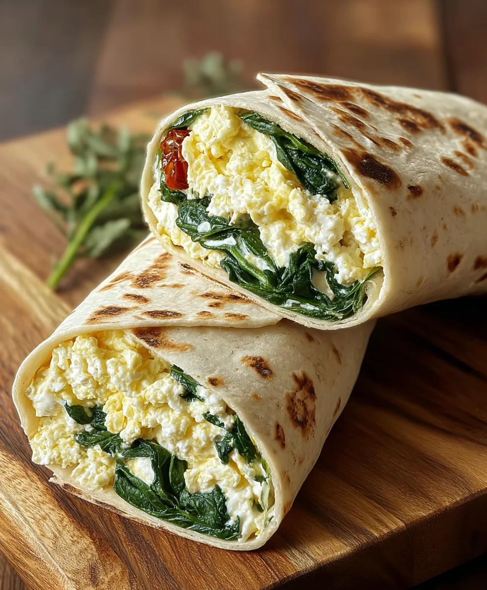 Copycat Starbucks Spinach Feta Egg White Wrap