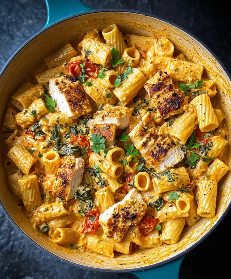 Easy Creamy Tuscan Chicken Pasta Recipe