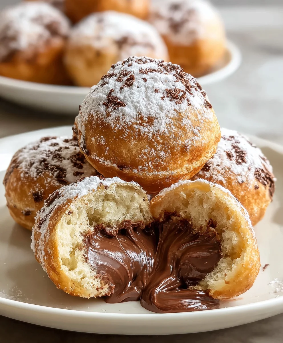 Air Fryer Nutella Bombs - Easy & Delicious Treat