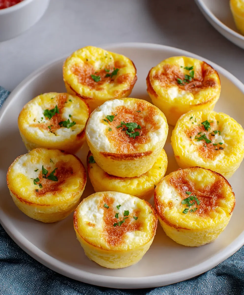 Creamy Cottage Cheese Egg Bites - Easy Recipe