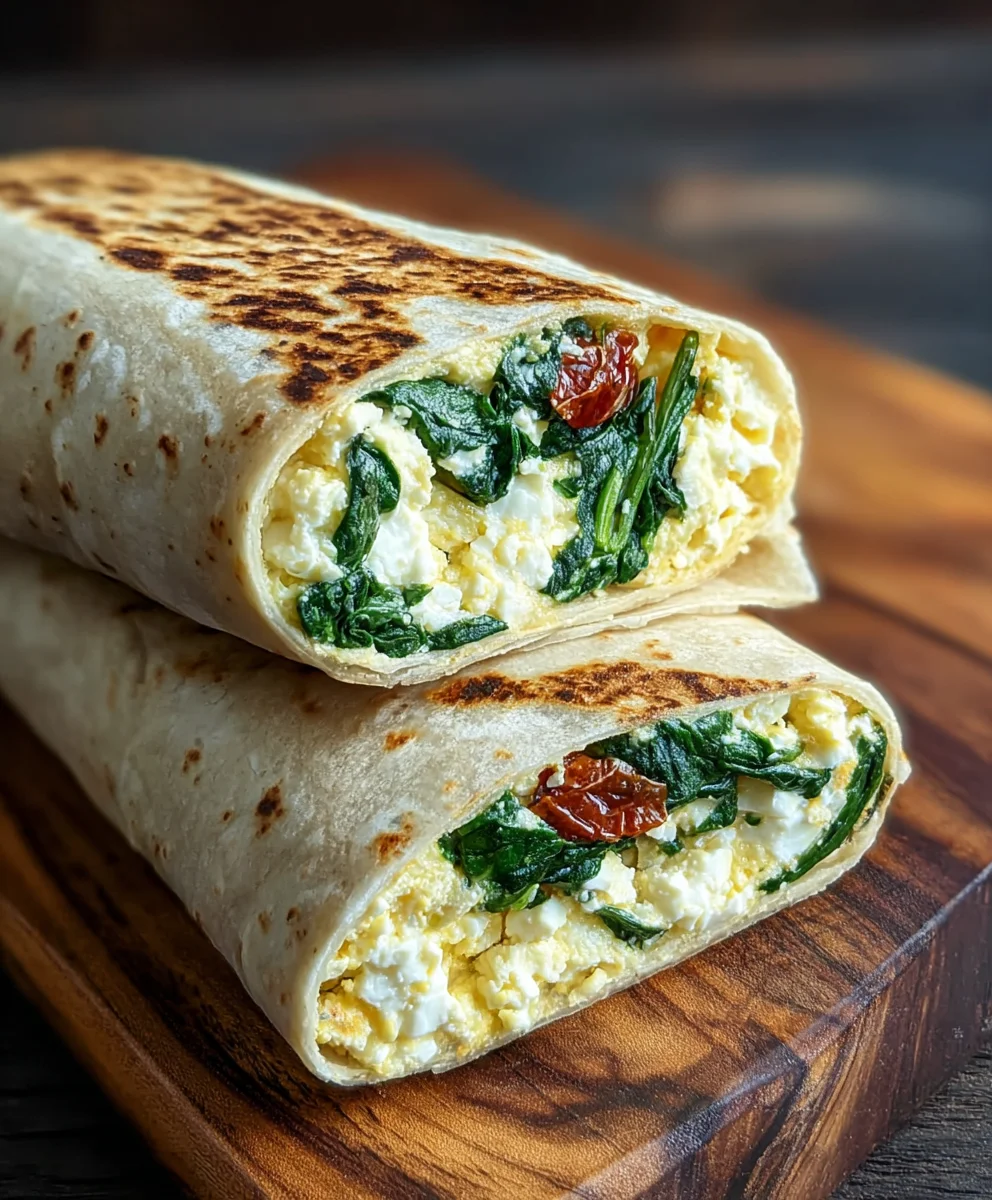 Copycat Starbucks Spinach Feta Egg White Wrap