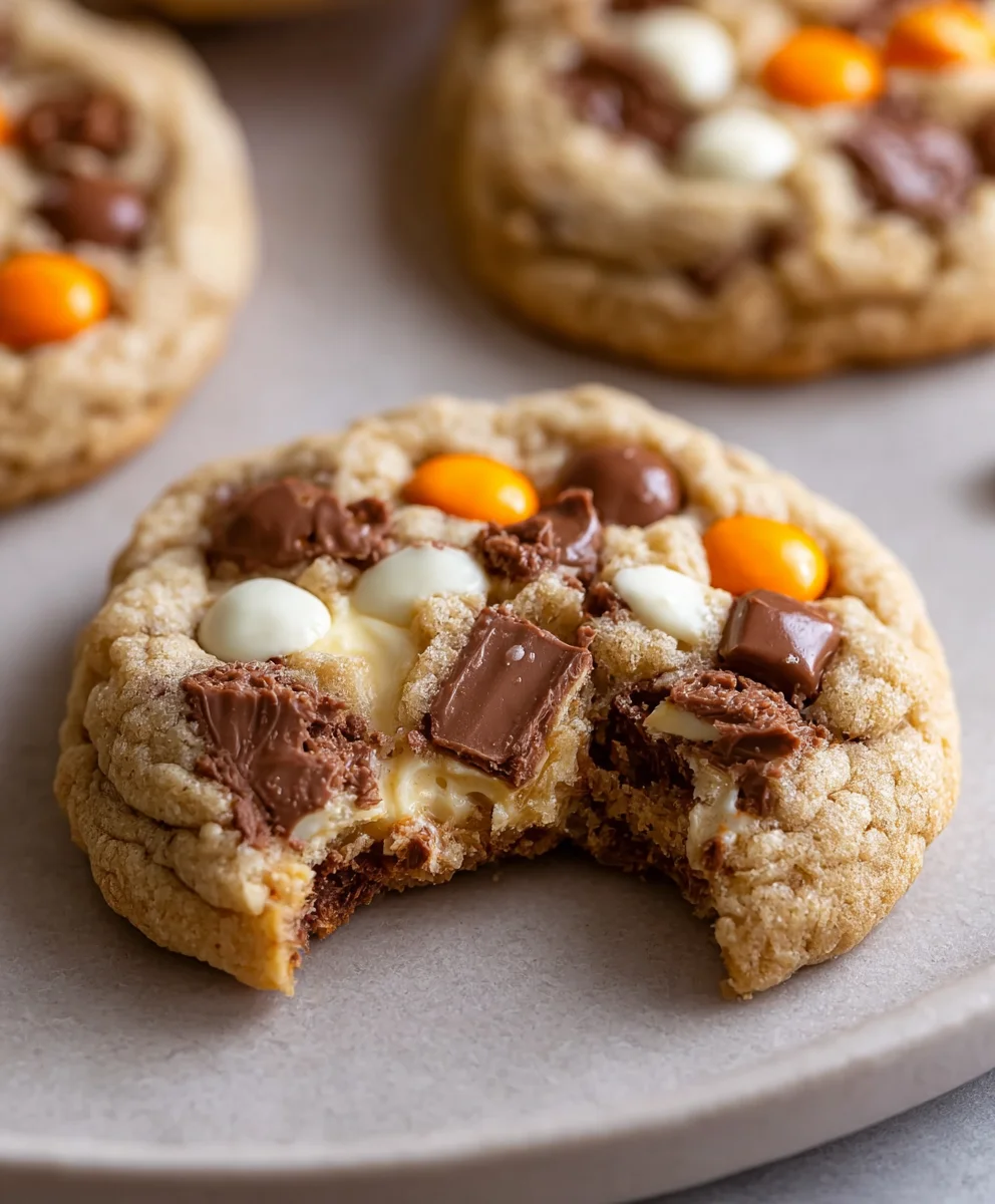 Reese's Cheesecake Cookies-Decadent & Chewy Dessert
