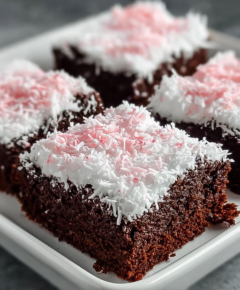 Sno Ball Brownies-Decadent Coconut Marshmallow Treat