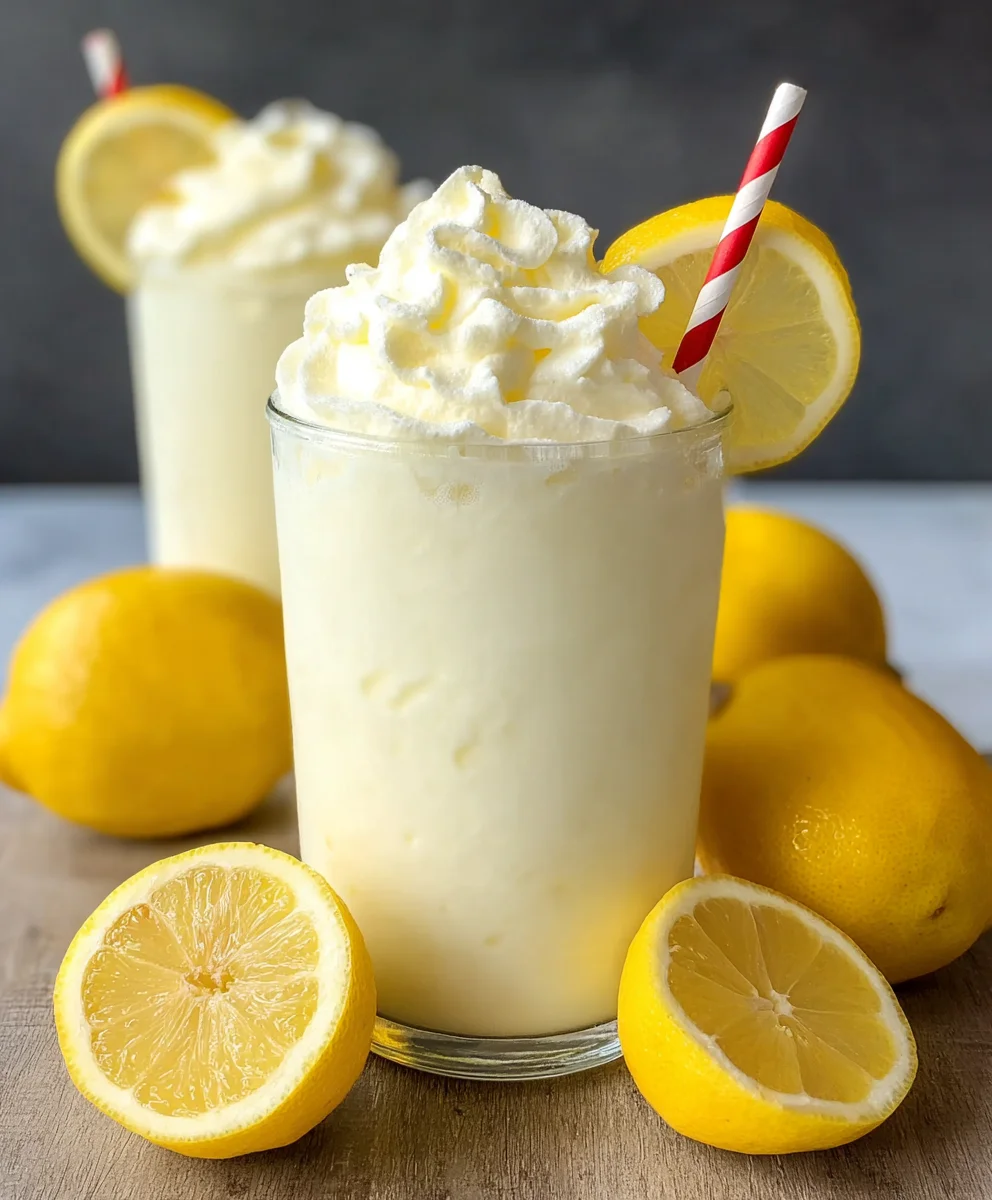 Copycat Chick-Fil-A Frosted Lemonade Recipe