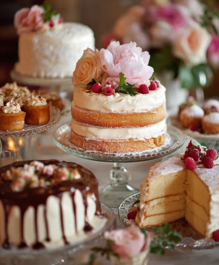 Vintage Wedding Dessert Table Ideas – Sweet Bliss