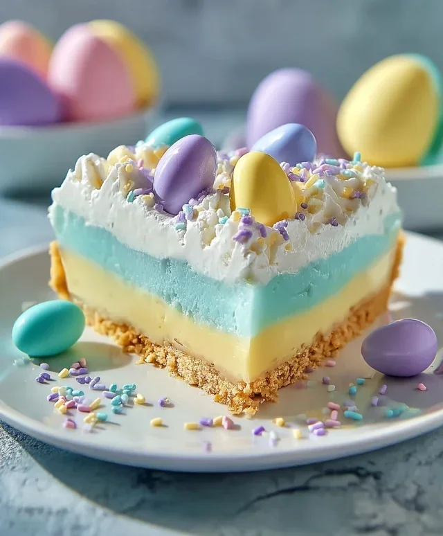 Easter Jello-O Pie