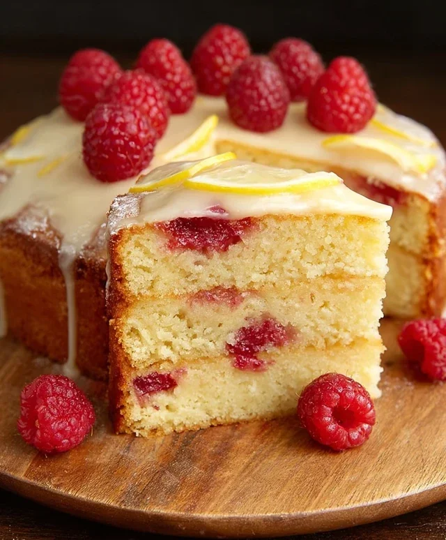 Raspberry Lemon Cake
