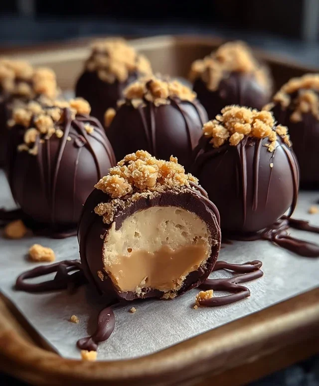 No-Bake Peanut Butter Cheesecake Balls