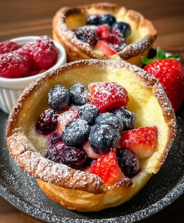 Mini Berry Dutch Babies