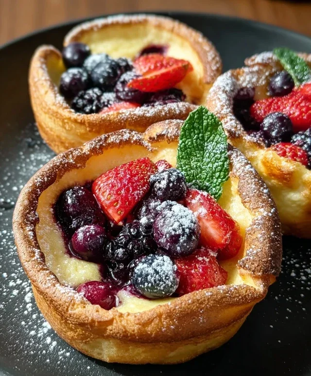 Mini Berry Dutch Babies
