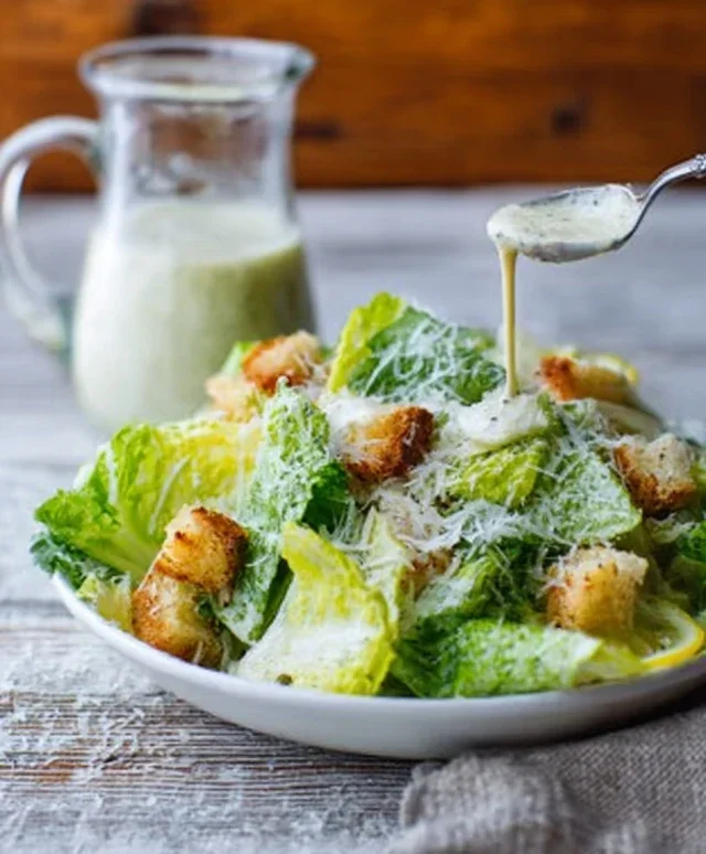 Homemade Caesar Salad Dressing