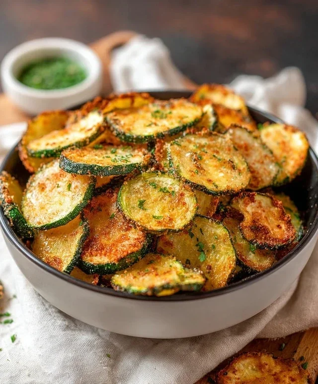 Crispy Zucchini Chips