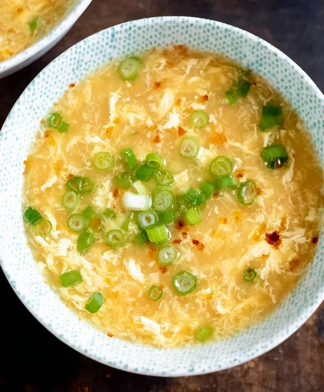 Homemade Egg Drop Soup (Keto & Gluten Free)