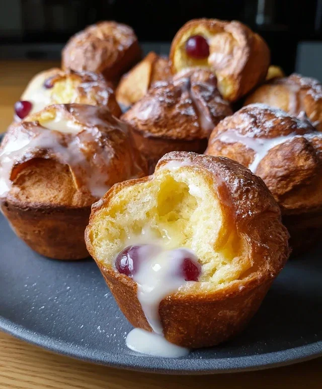 Sparkling Grape Juicecas Portuguese Popovers