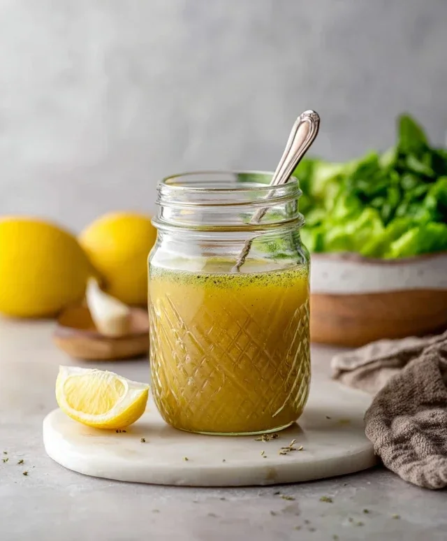 Basic Lemon Vinaigrette Dressing