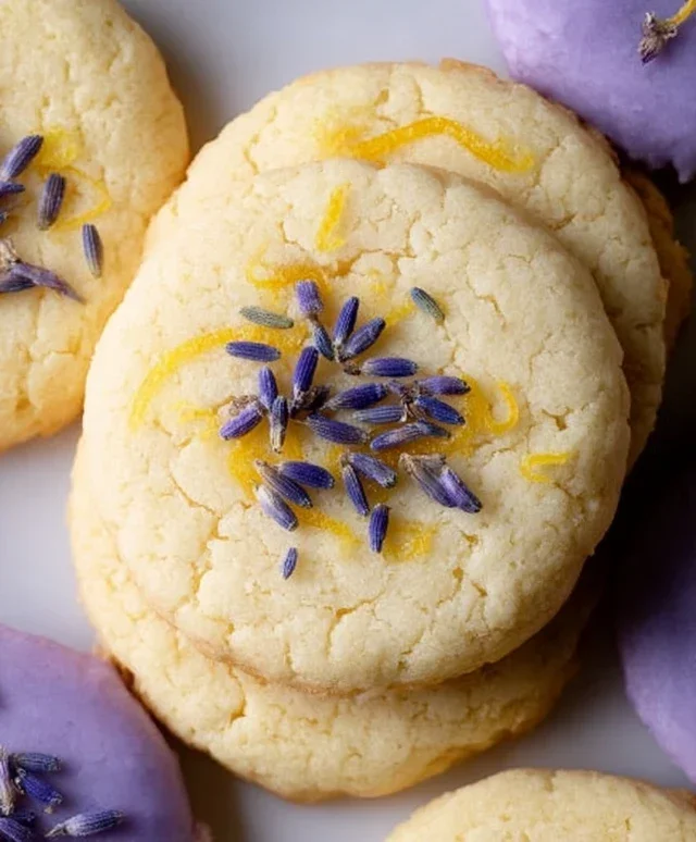 Lemon Lavender Cookie Recipe
