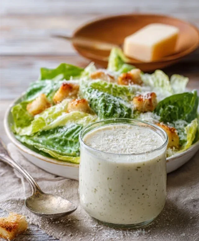 Homemade Caesar Salad Dressing