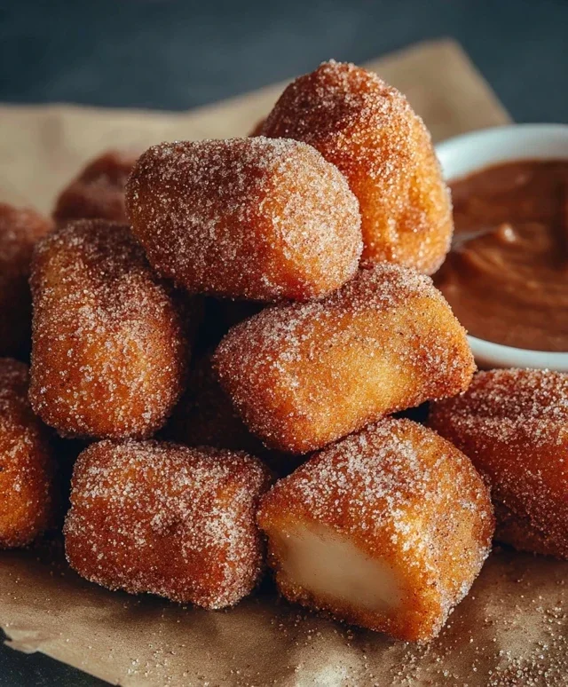 Sweet Air Fryer Churro Bites Recipe