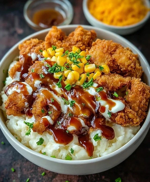 Copycat KFC Bowls