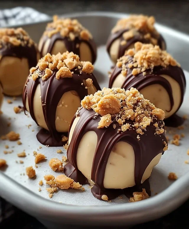 No-Bake Peanut Butter Cheesecake Balls