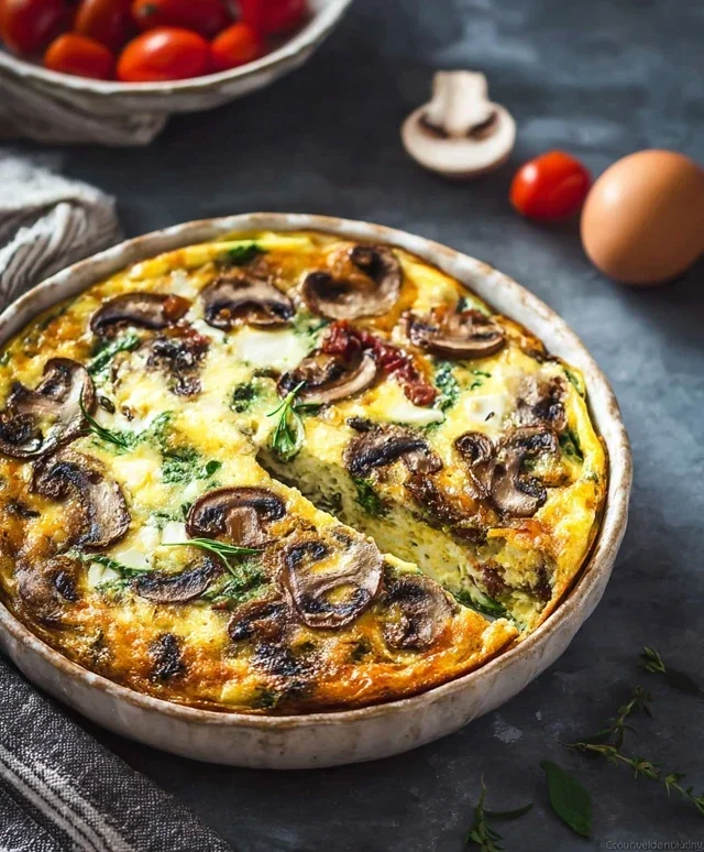 Mushroom Frittata