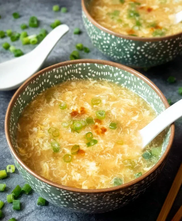 Homemade Egg Drop Soup (Keto & Gluten Free)