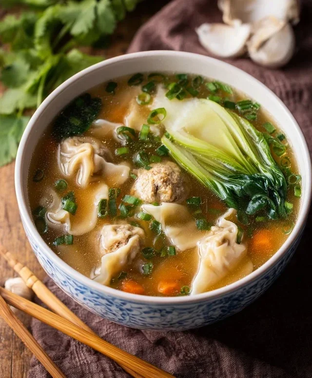 Naked Wonton Soup