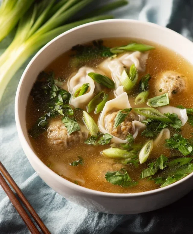 Naked Wonton Soup
