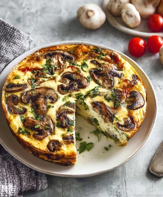 Mushroom Frittata
