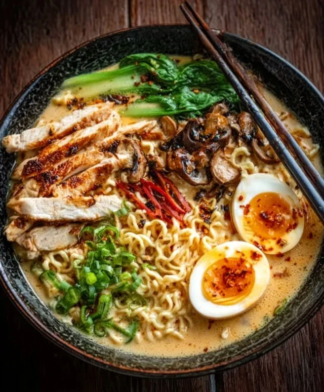Creamy Garlic Chicken Ramen: An Incredible Ultimate Recipe