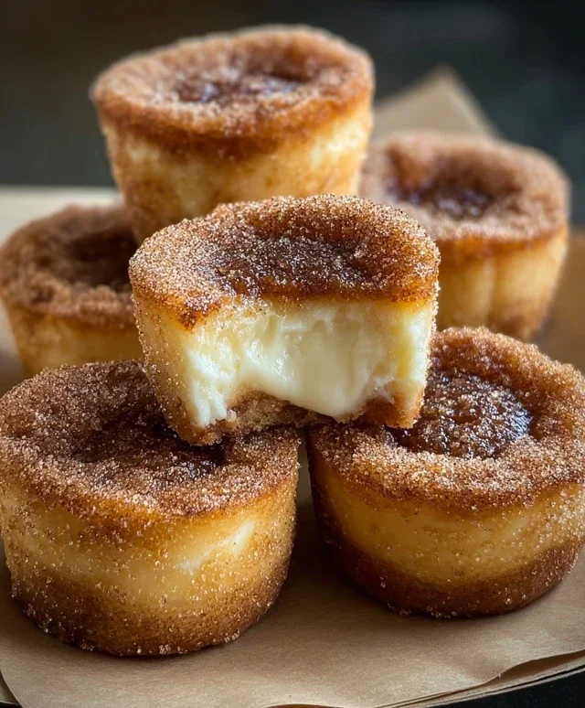 Churro Cheesecake Bites