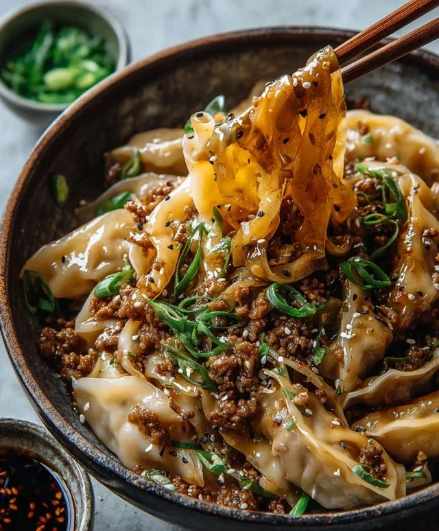 Potsticker Noodle Bowl