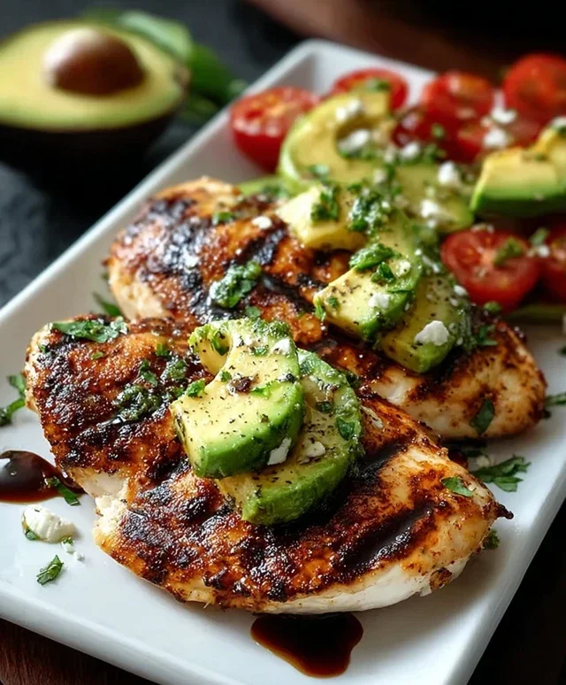 Grilled California Avocado Chicken Recipe