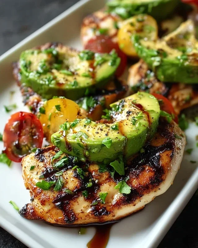 Grilled Chicken Caprese