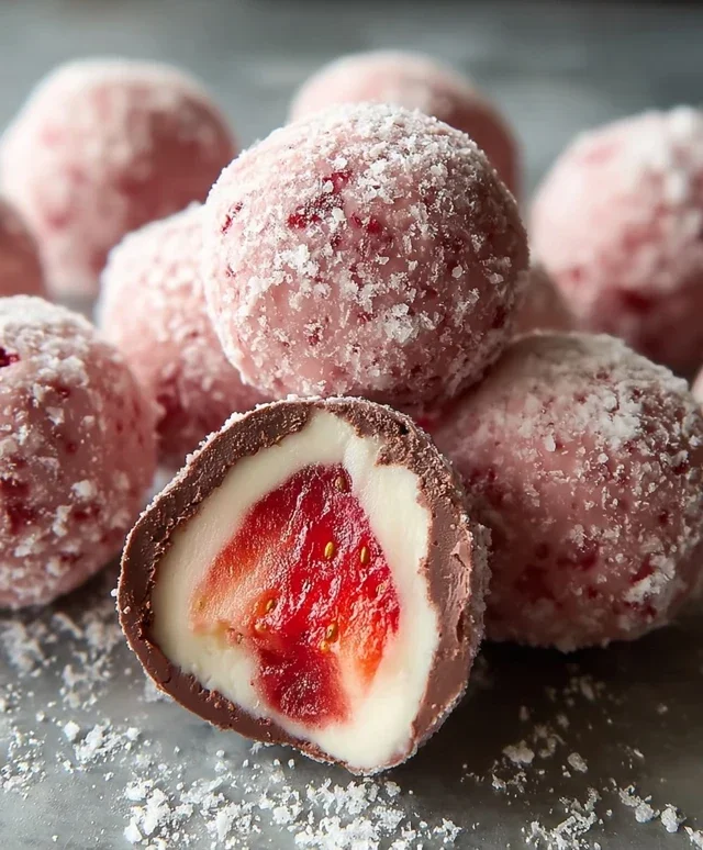 Strawberry Truffles