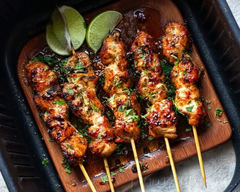 Bang Bang Chicken Skewers