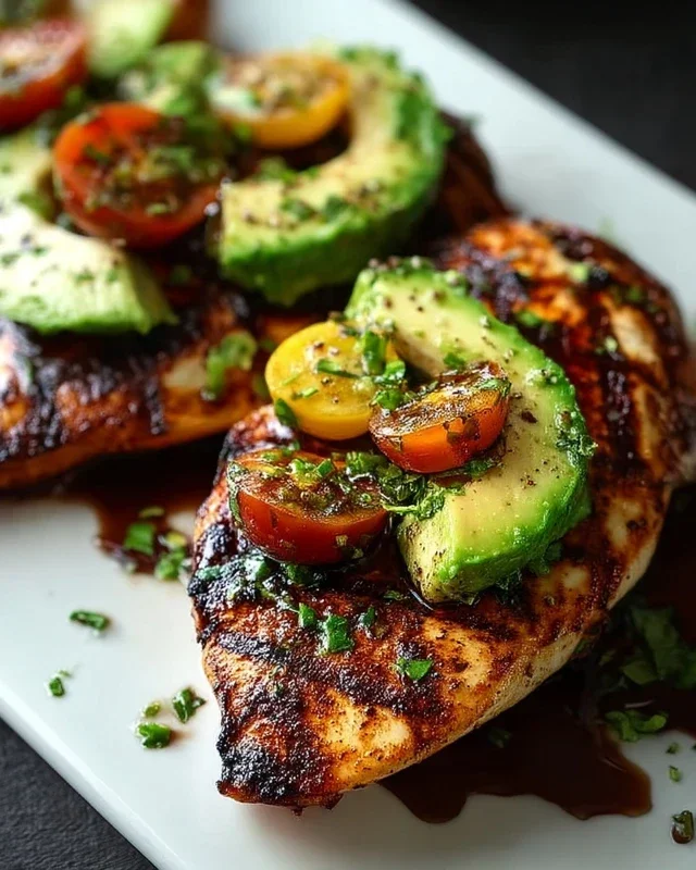 Grilled California Avocado Chicken Recipe