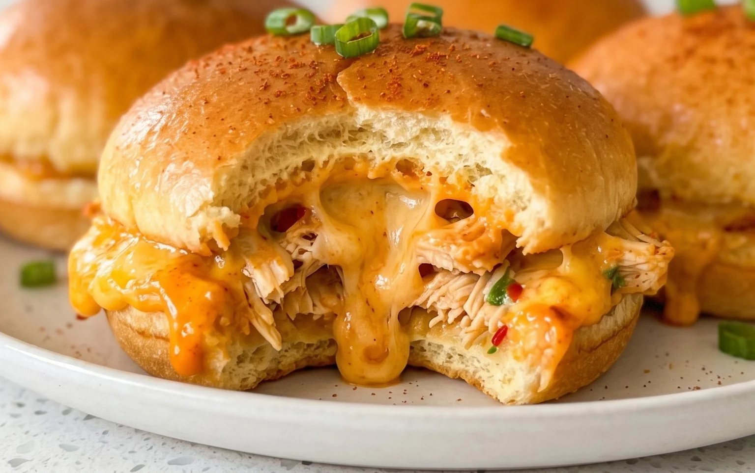 Cheesy Dynamite Chicken Buns