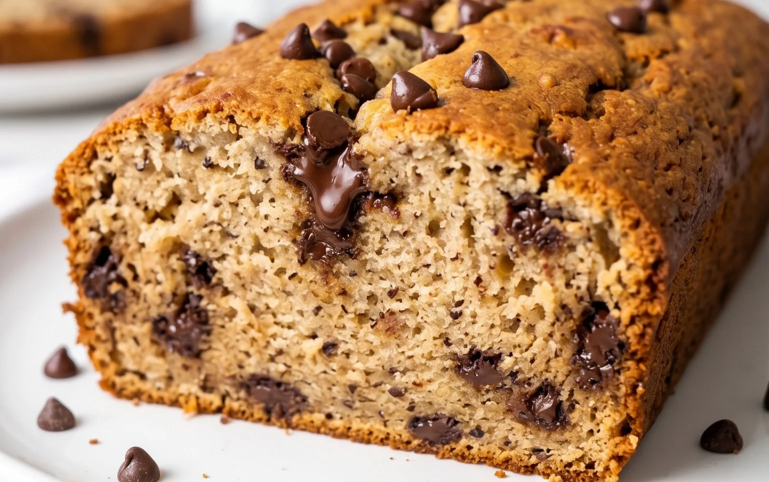 Easy Chocolate Chip Banana Bread