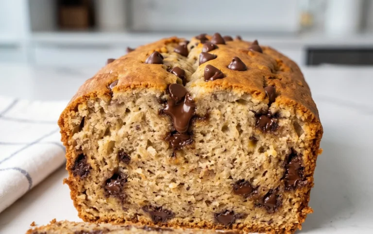 Easy Chocolate Chip Banana Bread