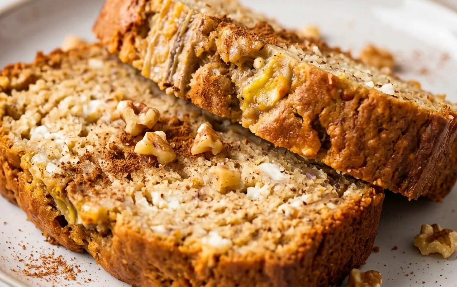 Cottage Cheese Banana Bread