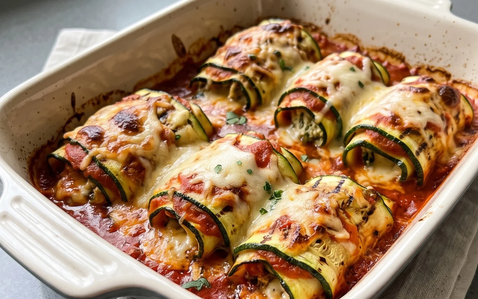Vegan Zucchini Rollatini