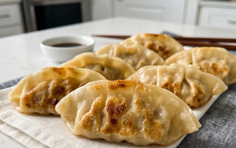 Chicken Potstickers (Pan Fried Dumplings)